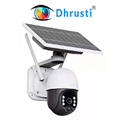 Solar cctv camera